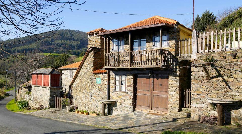 Casa Rural O Carreiro Cedeira Bagian luar foto